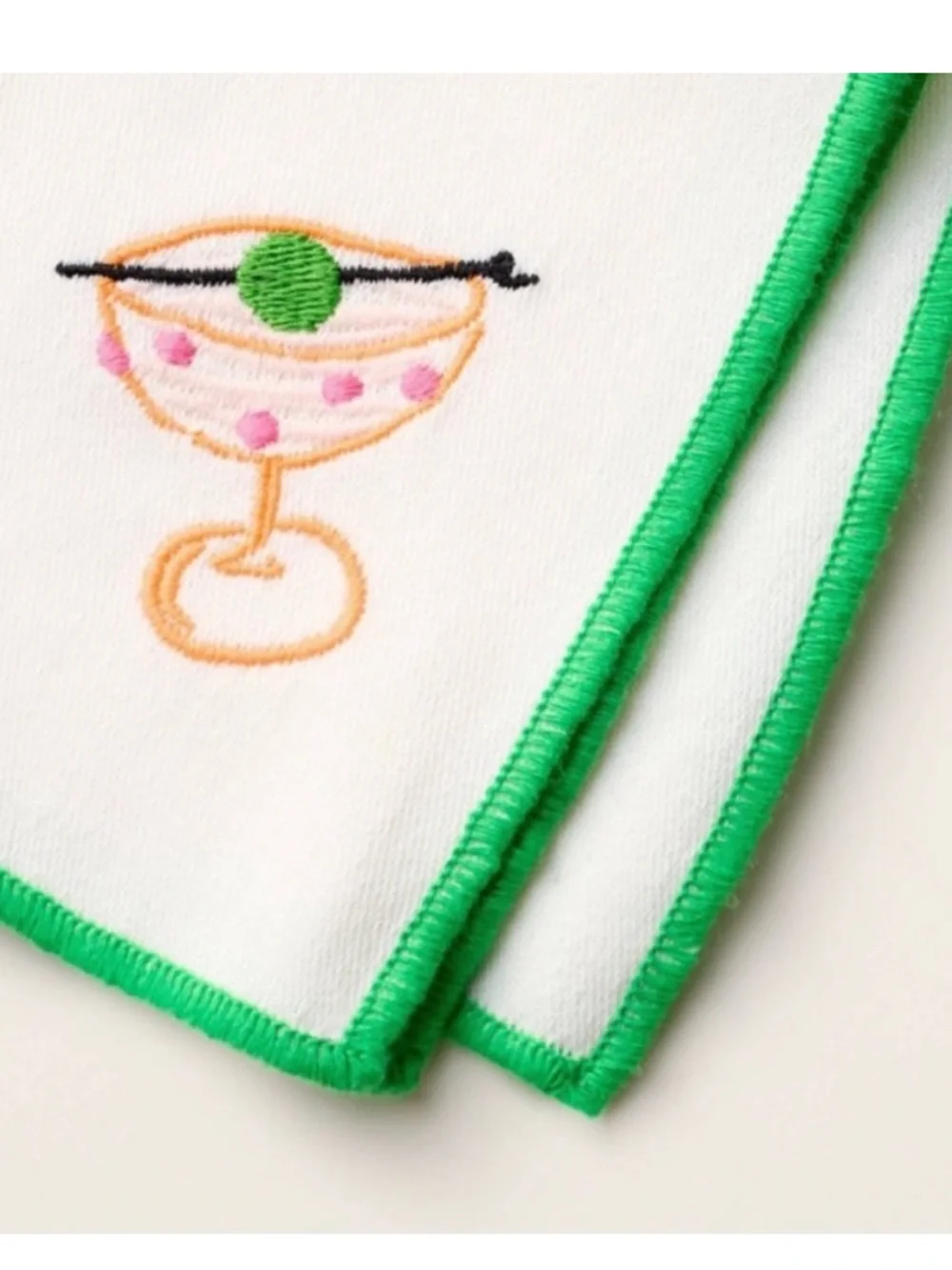 Kate Spade x Target Embroidered Cocktail Napkins